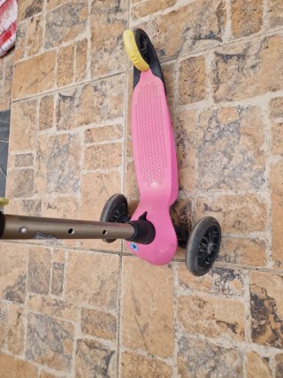 Patinete infantil 3 ruedas rosa