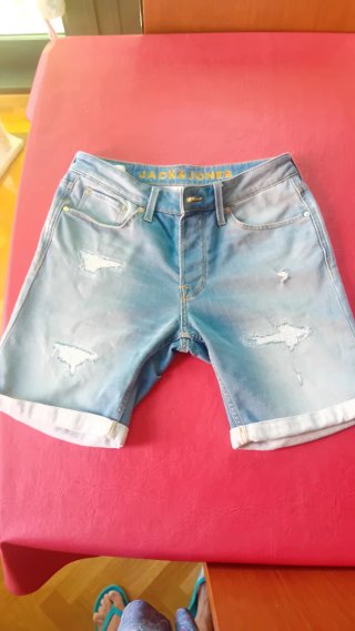 Pantalón corto vaquero Jack & Jones hombre