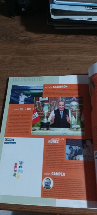 Libro 70 años de la liga. AS.