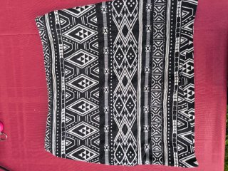 Falda estampado étnico