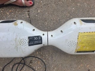 Patinete Eléctrico Hoverboard Blanco