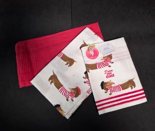 Set de 3 Paños de Cocina Solidarios