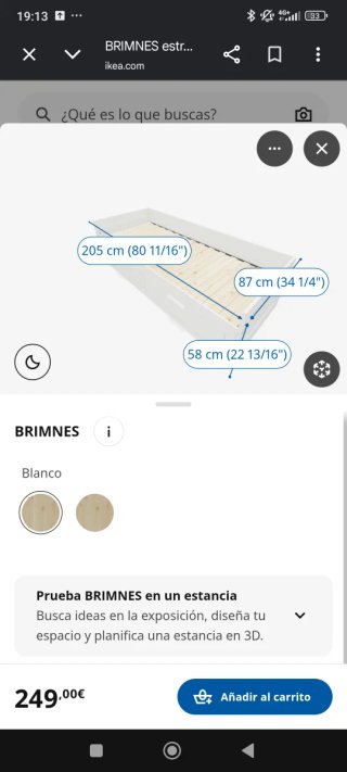 Cama Diván Brimnes Ikea