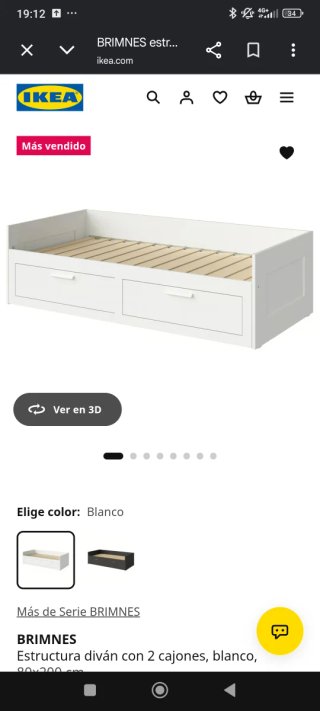 Cama Diván Brimnes Ikea