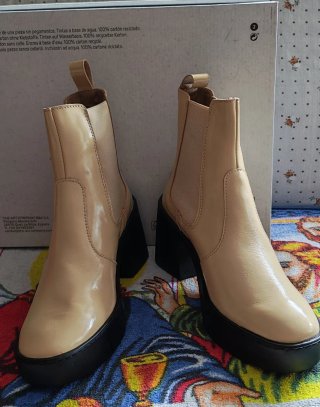 Botines Art Beige Talla 36