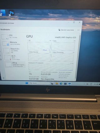Ordenador portátil Hp i5 SÉPTIMA GENERACIÓN, 8RAM