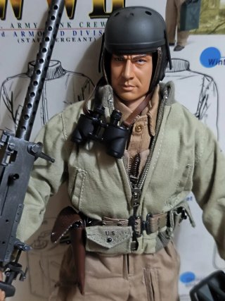 Figura Carrista Ejército EEUU 1/6 Dragons
