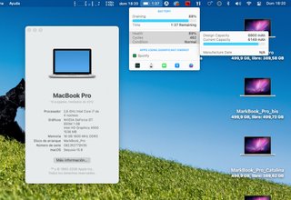 MacBook Pro 15" Mid 2012 / i7 - 2,6GHZ  16 RAM
