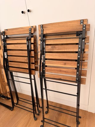 Conjunto Mesa y 4 Sillas Jardín IKEA TÄRNÖ