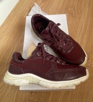 Zapatillas Calvin Klein Rojas Talla 38