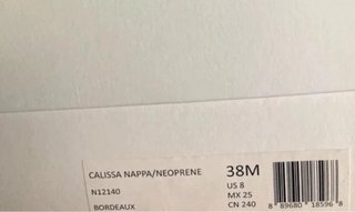 Zapatillas Calvin Klein Rojas Talla 38