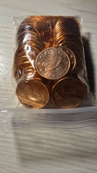 Lote 55 Monedas 5 Céntimos Irlanda 2007