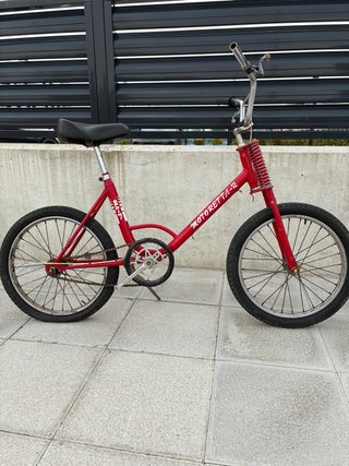 Bicicleta clásica Gac Motoretta 2 Roja