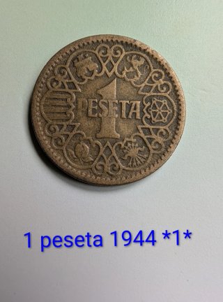 1 Peseta 1944