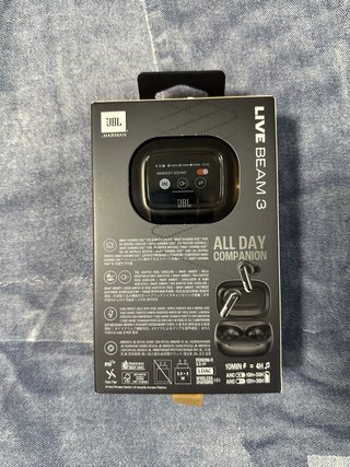 JBL Live Beam 3 Auriculares Inalámbricos Negros