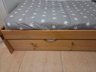 Cama Nido de 80x 180 con colchones nueva