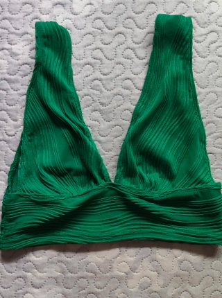 Top Verde Texturizado