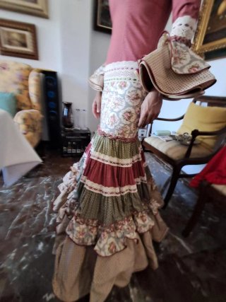 Traje de flamenca Manuela Macías