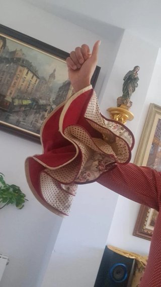 Traje de flamenca Manuela Macías