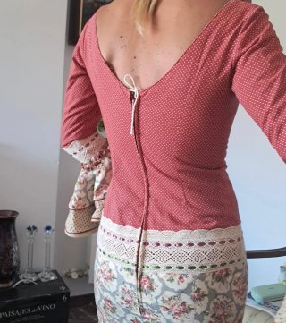 Traje de flamenca Manuela Macías