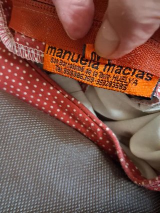 Traje de flamenca Manuela Macías