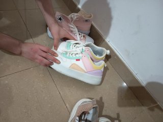 Conjunto de 2 pares de zapatillas
