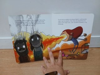 Libro infantil  Tengo un volcán