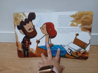 Libro infantil  Tengo un volcán