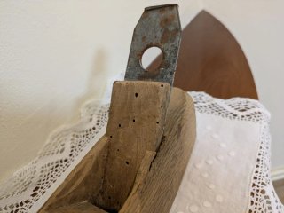 Cepillo de Carpintero Antiguo de Madera