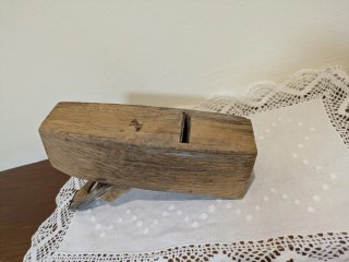 Cepillo de Carpintero Antiguo de Madera