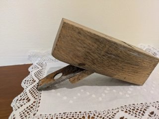 Cepillo de Carpintero Antiguo de Madera