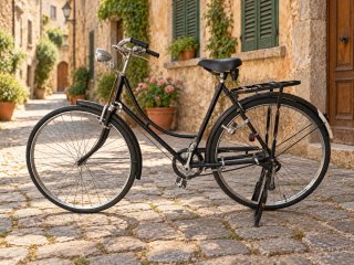 Bicicleta Atlas Clásica Negra
