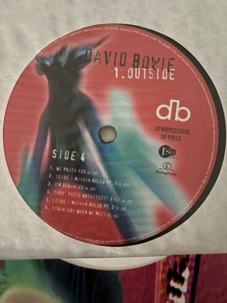 David Bowie - 1. Outside 2LPs