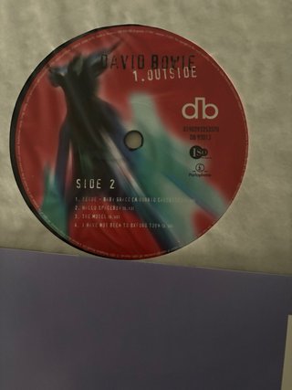 David Bowie - 1. Outside 2LPs