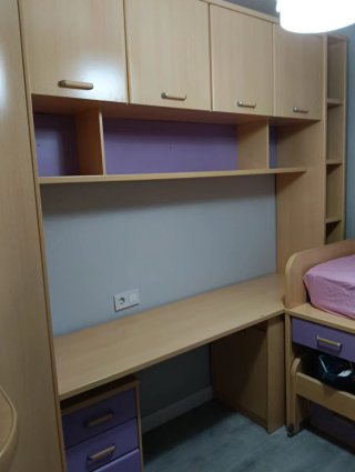 Dormitorio Juvenil con Cama Nido