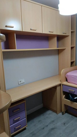 Dormitorio Juvenil con Cama Nido
