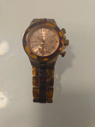 Reloj Viceroy Tortoise Dorado y Marrón