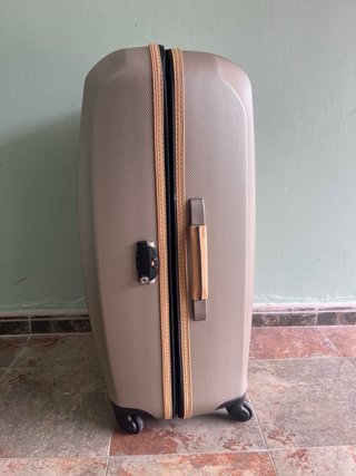 Maleta Grande Samsonite Beige