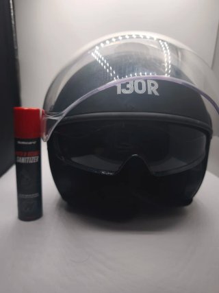 Casco Moto Jet 130R Negro