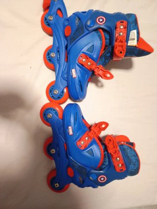 Patines Capitán América niño Talla ajustable