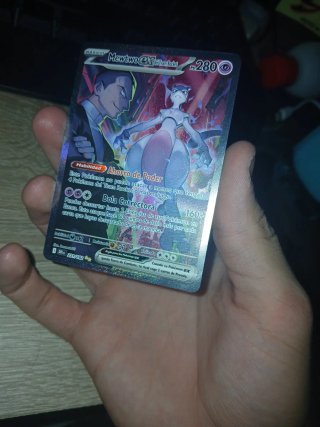 Mewtwo EX del Team Rocket Carta Pokémon