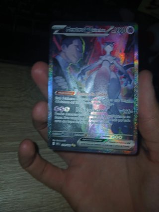 Mewtwo EX del Team Rocket Carta Pokémon