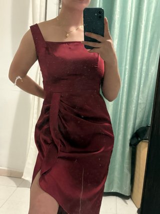 Vestido Rojo de Fiesta