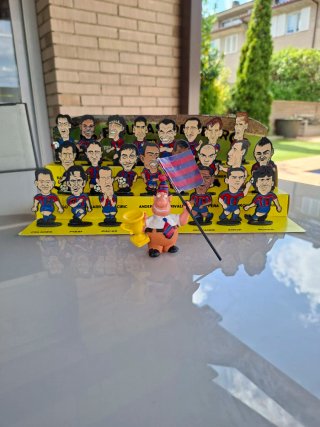FC Barcelona Colección Figuras Metal