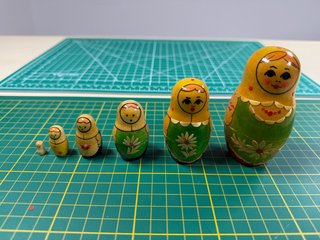 Matrioska 6 pezzi