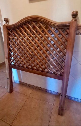 Cabeceros rústico mexicano madera 90