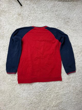 Talla M Sudadera Nike Vintage Roja y Azul