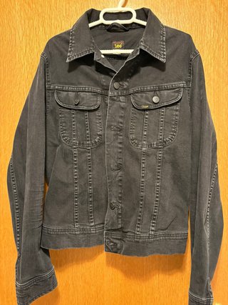 Cazadora vaquera negra Lee slim rider