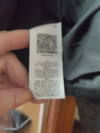 Chaqueta Guateada Negra