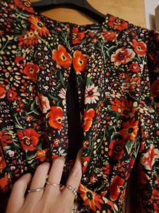 Vestido Juvenil Estampado Floral